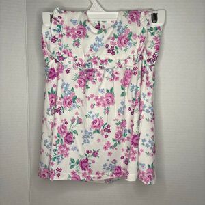 Angel Dear Baby Pink Cute Little Roses Ruffle Top and Bloomer Bamboo 18-24M NWT